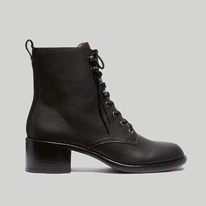 Madewell Patti Lace-Up Boots Size US 6.5